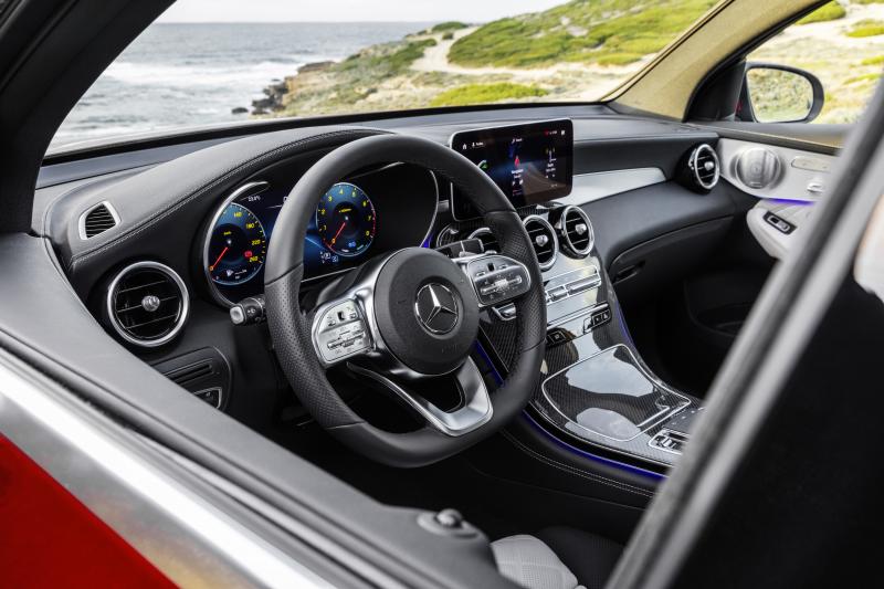 Mercedes GLC Coupé | les photos officielles de la version 2019